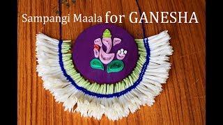 How to string sampangi flowers pinnal jadai method || sampangi maala || Champak Garland  