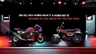 2023 ALL NEW HONDA HAWK 11 & HONDA ST125 DAX UNVEILED TO THE WORLD FOR THE FIRST TIME!