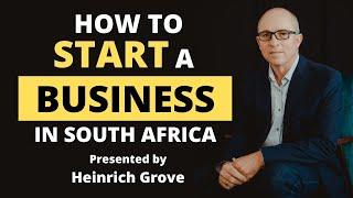 Starting a business in SA - explained STEP BY STEP!