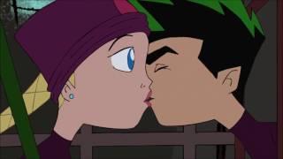 Jake and Rose's First Kiss - American Dragon