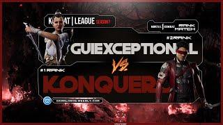 Casual Match ▰ KONQUEROR249 (#1 Ranked Kenshi) vs GUIEXCEPTIONAL (#2 Ranked Ashrah) Mortal Kombat 1