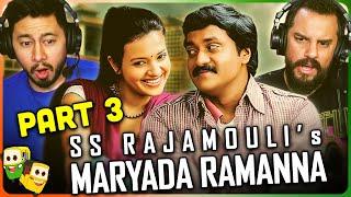 Part 3 - SS Rajamouli’s MARYADA RAMANNA Movie Reaction! | Sunil | Saloni Aswani | S. S. Rajamouli