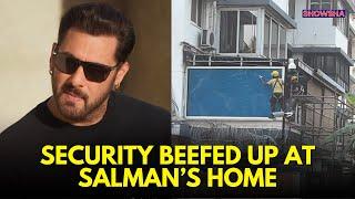 Salman Khan's Mumbai Home 'Galaxy' Gets Bulletproof Balcony Months After Firing Incident | WATCH