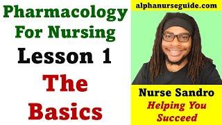 Pharmacology For Nursing Students - Lesson 1: Introduction to Pharmacology | Pharmacology Chapter 1