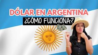 ¿Cómo funciona el dólar en Argentina?  Dólar Blue, turista y oficial