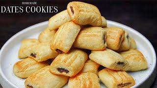 Dates Cookies Recipe | Easy Date Filled Cookies | Eid Special Recipe
