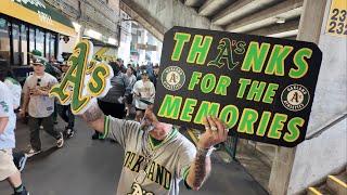 The LAST Oakland A’s Game At Oakland Coliseum -Goodbye To Athletics Ballpark Forever / Final Moments