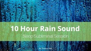 Freedom from Agoraphobia & Social Anxiety - (10 Hour) Rain Sound -Sleep Subliminal - Minds in Unison