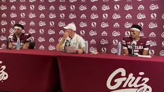 Montana's Bobby Hauck, Trevin Gradney, Junior Bergen on 46-35 win over Western Carolina