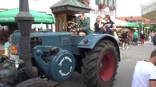 Traktor-Treffen beim Brauereigasthof Schöre.