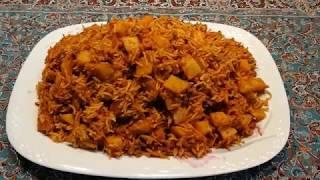 طرزتهیه استامبولی پلو،فوق العاده خوشمزه ودلچسب باآشپزخانه فریبا  How to make stamboli polo