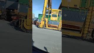 Threading through a freight train