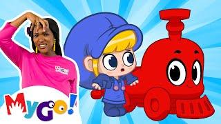 Morphle's Magic Train | MyGo! Sign Language For Kids | Morphle - Educational Cartoons | ASL