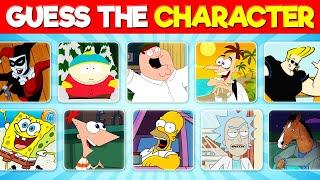 Guess the Cartoon Character Quiz