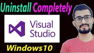 #uninstall How to completely uninstall visual studio from windows || uninstall visual studio