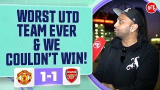 The Worst Utd Team Ever & We Couldn’t Win! (Ryan) | Manchester United 1-1 Arsenal