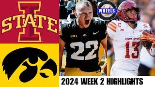 Iowa State vs #21 Iowa (CRAZY!) | Full Game Highlights | 2024 College Football Highlights