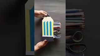 Pencil Box Making #craftideas #diy #artandcraft #penholder #pencilbox #trending #viralvideo