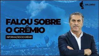 GRÊMIO: EXCLUSIVO! | CONVERSEI COM JOSÉ PESEIRO! | FOI PROCURADO? | TIME CONTRA O ATLÉTICO-MG