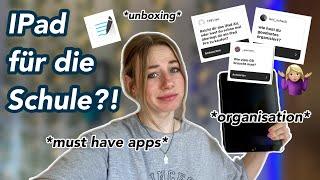 IPad für die Schule?! ‍️| unboxing, apps, Vor- und Nachteile, Goodnotes | jennybelly