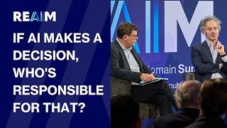 Alex Karp's (CEO Palantir Technologies) vision on AI in the military domain | REAIM 2023