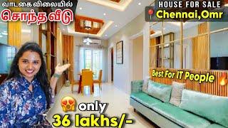 "சொந்த வீடு" கனவு நிஜமாகும்Lowest price OMR flats in Chennai Just 36Lakhs/-