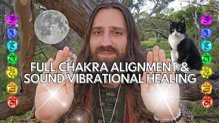 4K REIKI | Full chakra alignment energy healing & sound vibrational healing | Deep energy cleansing