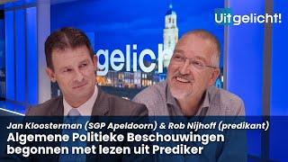 Uitgelicht! 20 september 2024 - Jan Kloosterman en Rob Nijhoff over de eerste APB van kabinet Schoof