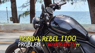 Honda Rebel 1100 DCT PROBLEMS! Replace or Warranty  Recall