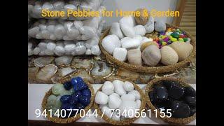 Decorate your home Garden with Polished Stone Pebbles | Wholesale Retail Supplier Jaipur India