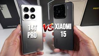 Xiaomi 14T Pro VS Xiaomi 15 Camera Comparison, PUBG & Display & Speed)