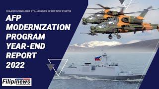 AFP MODERNIZATION PROGRAM YEAR-END REPORT 2022 | FILIPINEWS