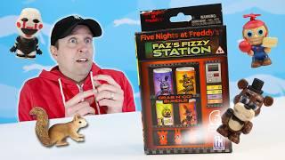 Five Nights at Freddy's Faz's Fizzy Station Micro Figure Collection Review