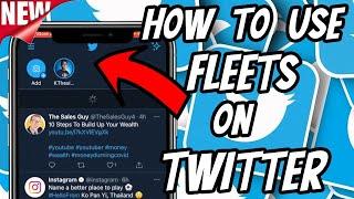 Fleets from Twitter - 2020 NEW UPDATE - What is it & How to use it?