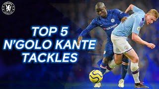 N'golo Kante's Defensive Masterclass | Top 5 Tackles