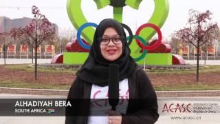 Alhadiyah Bera from South Africa-ACASC Study in China - #chinauniversity #education # counseling