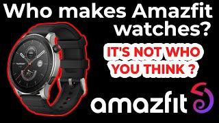 Who Makes Amazfit Smartwatches?  #amazfit #wearholic