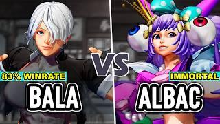 KOF XV ▰ Bala (Ángel/K'/Iori) vs Albac (Sylvie/Geese/Chizuru)