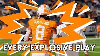 Tennessee’s Nico Iamaleava EVERY Explosive Play