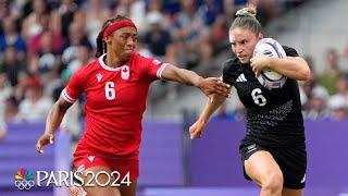 New Zealand women’s rugby comes up HUGE in gold medal match victory over Canada | Paris Olympics