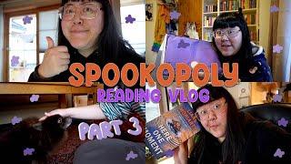 Roll #22-30, New Glasses, Sick  Spookopoly Reading Vlog