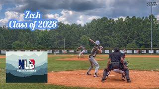 #1 Zech - Next Level Baseball NC Class of 2028 - Highlights Summer 2024