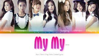 APINK (에이핑크) My My Color Coded Lyrics (Han/Rom/Eng)