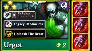 "Unleash the Beast" Urgot x3 Sterak's Gage be like! ⭐⭐⭐ ft. 8 Pit Fighter