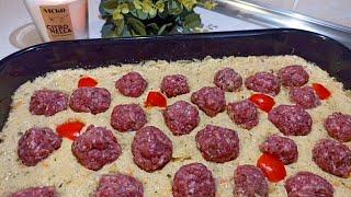 Excellent lunch with minced meat from the oven! Something new, fast, easy and very tasty