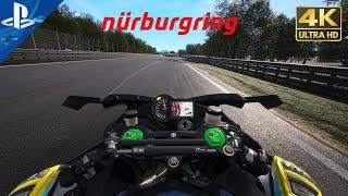 THE MOST REALISTIC MOTORCYCLE GAME EVER ! ! ! | NÜRBURGRING On Board Kawasaki H2R [4K 60fps HDR]