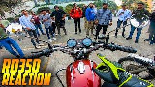 TAKING YAMAHA RD350 TO A 2 STROKE MEET  (Crazy Public Reactions)