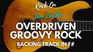 Rock Backing Track For Guitar in F# Minor | Groove Rock