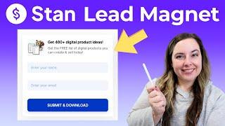 How To Create A Lead Magnet In Stan Store (Step By Step)