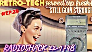 RETRO-TECH ○ RadioShack 22-174B Review & Teardown! (1993)